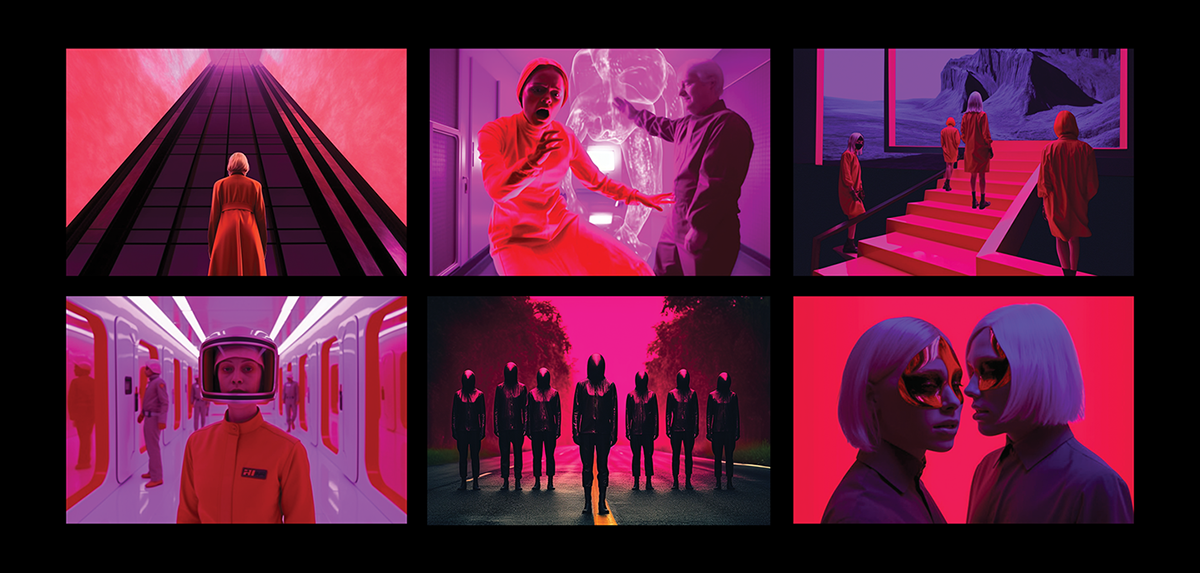 Stage production visuals, logo artwork, and merchandise branding for Abraxis performances, created by Daniel Jung of Lycaan Creative Agency.