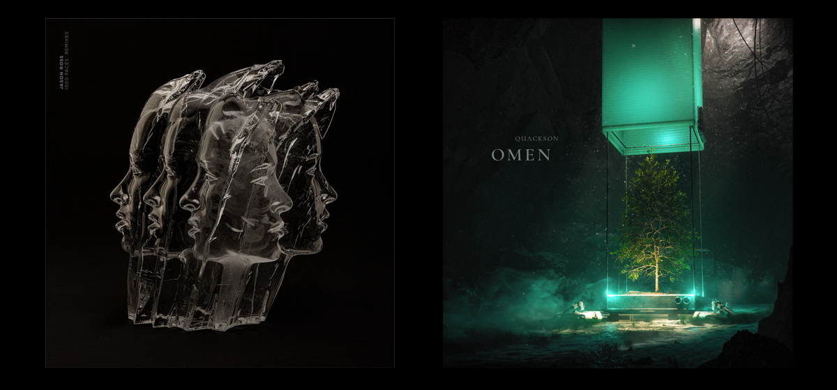 Logo systems, iconography, and brand guidelines for Ophelia Records, created by Daniel Jung of Lycaan Creative Agency.