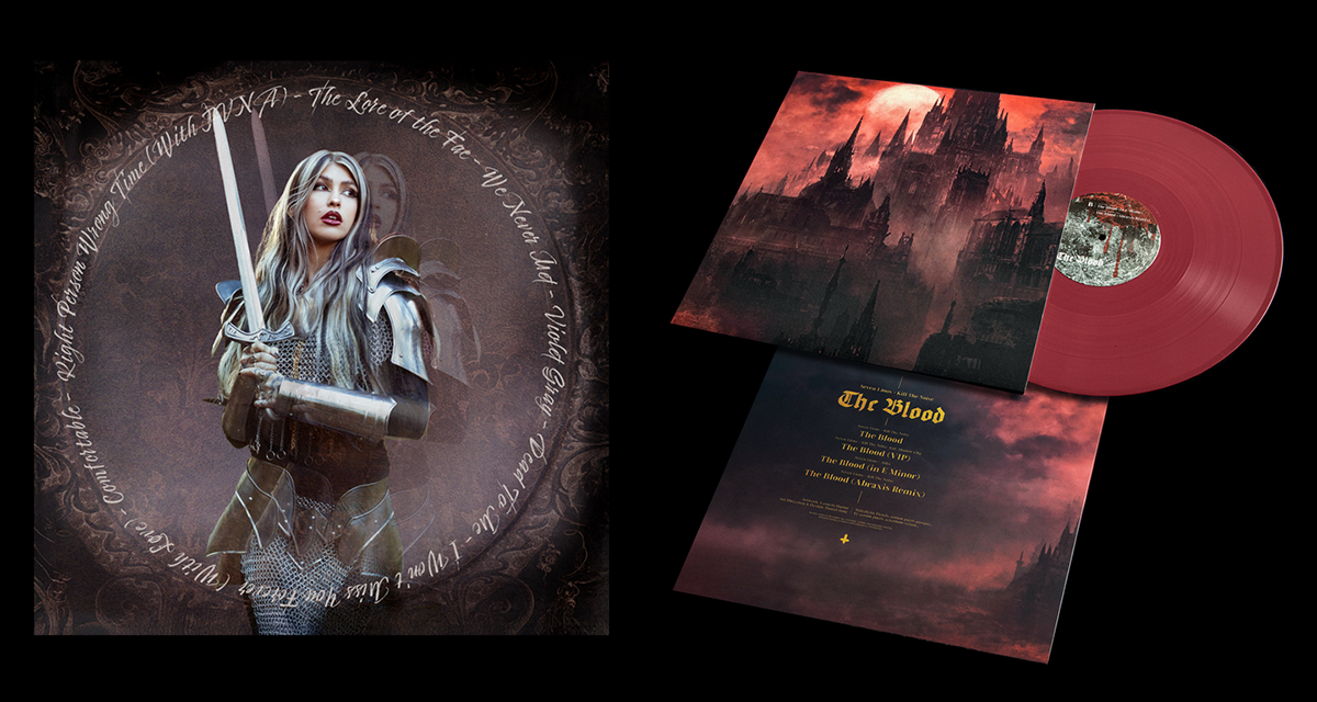 Special edition vinyl packaging and promotional materials for Ophelia Records, with creative direction by Daniel Jung of Lycaan Creative Agency.