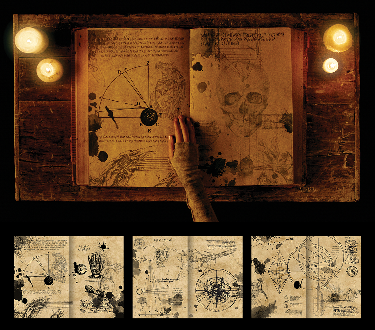 Promotional social media artwork for a Seven Lions Ophelia Records release, handled by Daniel Jung of Lycaan Creative Agency.