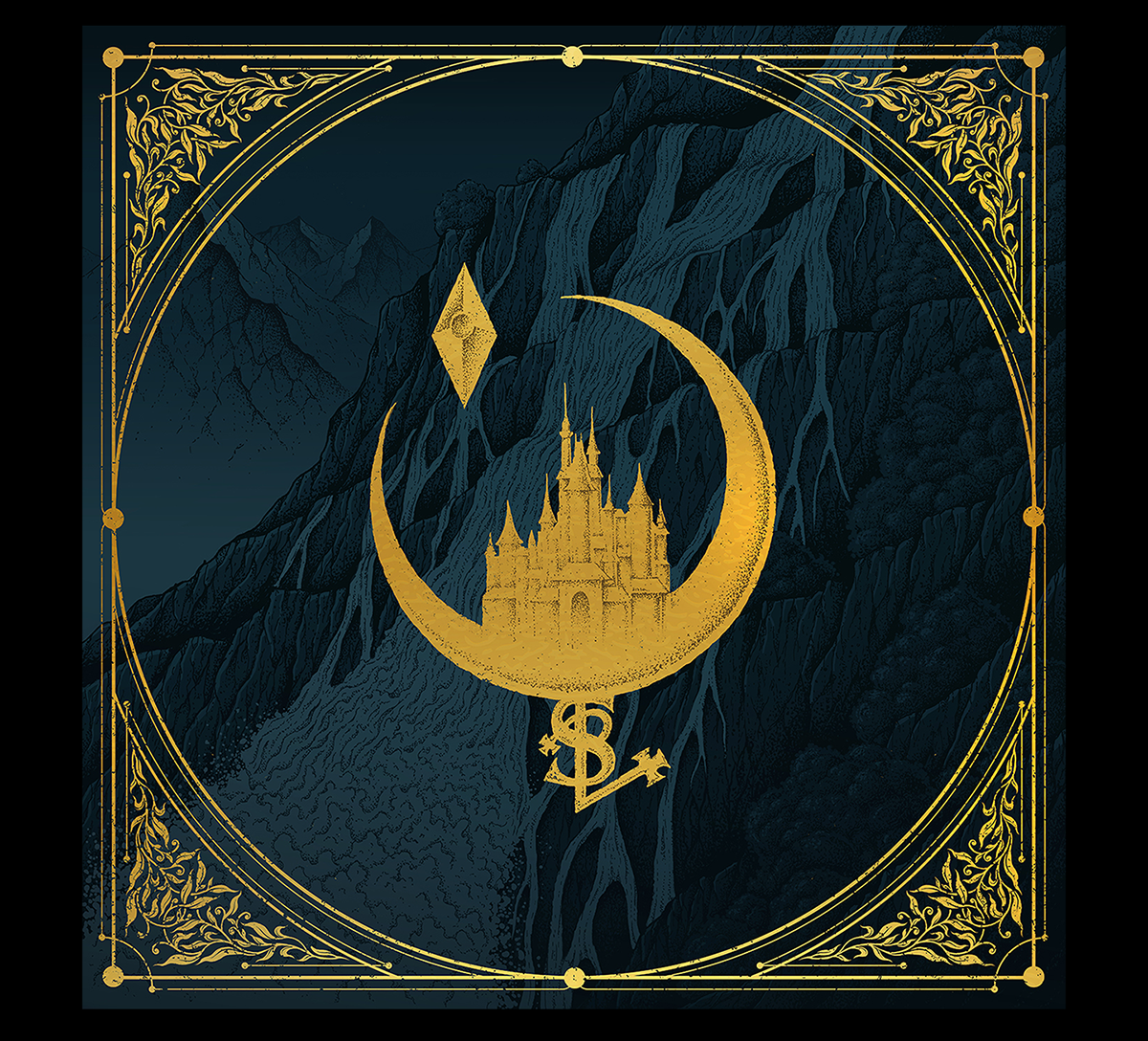 Album artwork for Seven Lions' Ophelia Records release, designed by Daniel Jung of Lycaan Creative Agency.