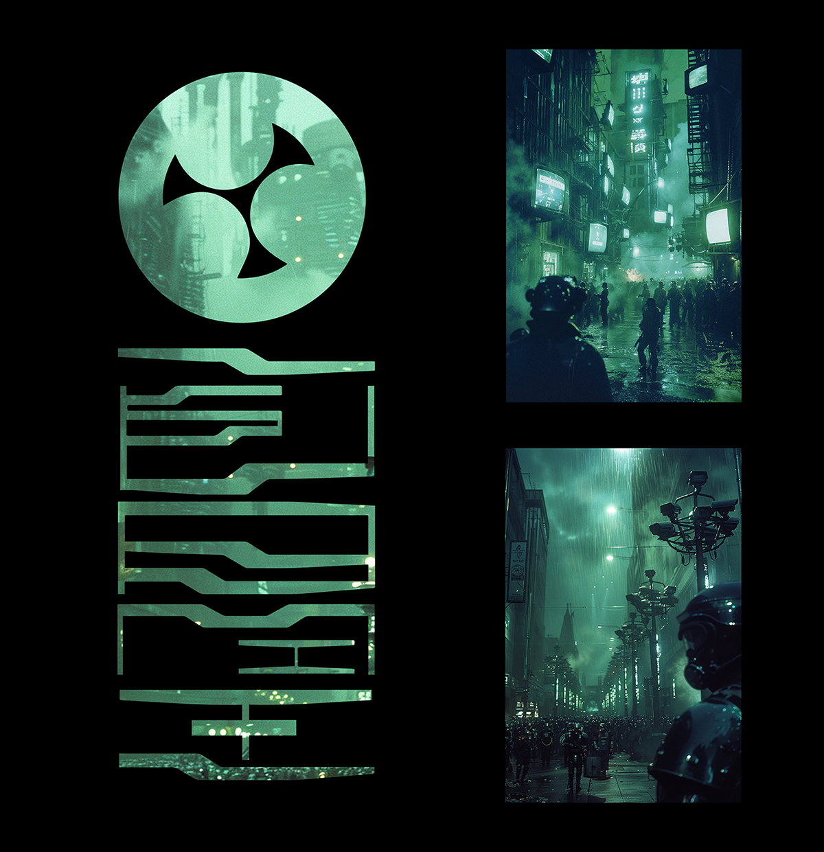 Concert visuals and brand identity design for Kompany live events, directed and designed by Daniel Jung of Lycaan Creative Agency.