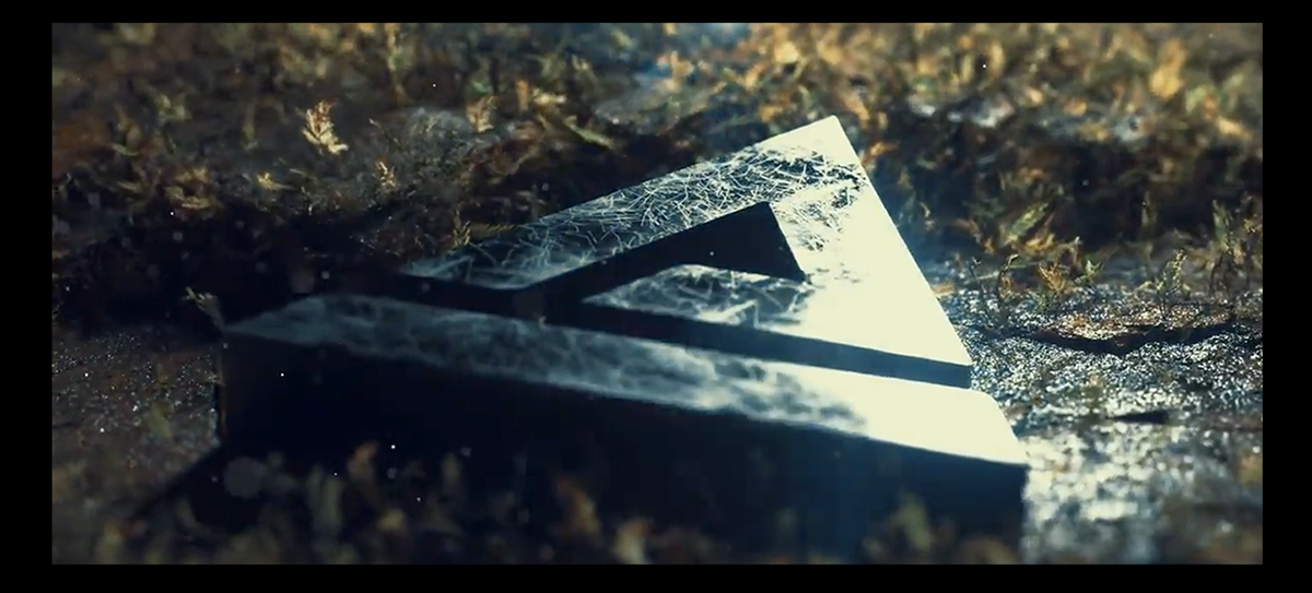 Single cover design, event stage graphics, and logo development for Trivecta, designed by Daniel Jung of Lycaan Creative Agency.