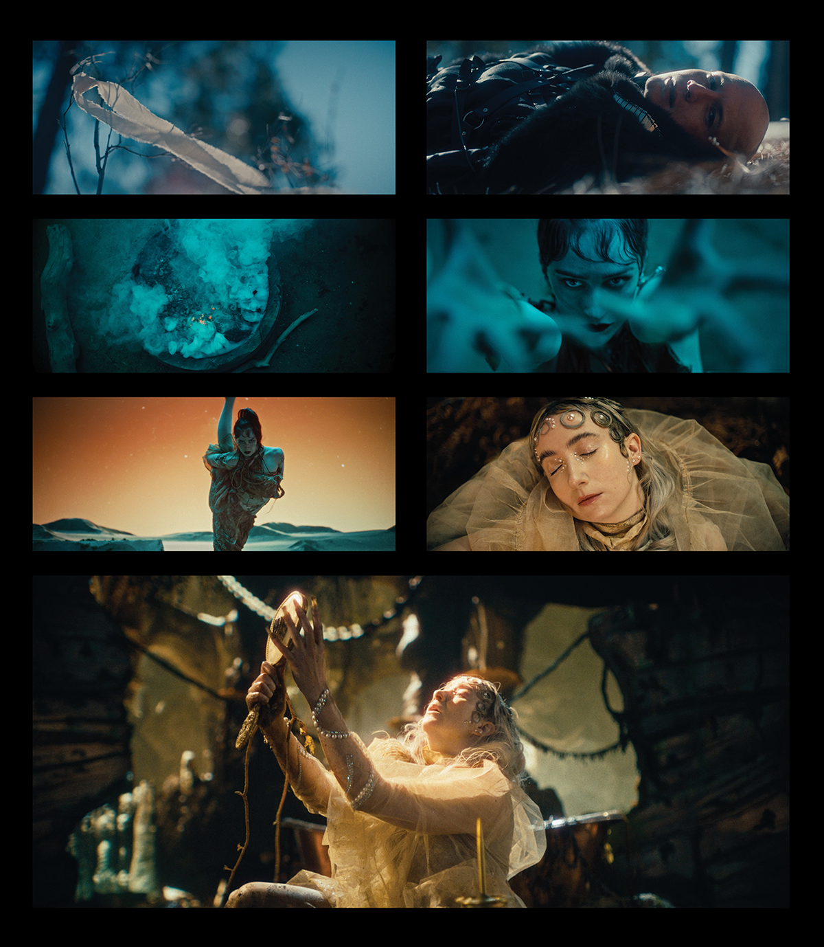 Animated event screen graphics for Seven Lions live performances, designed and directed by Daniel Jung of Lycaan Creative Agency.