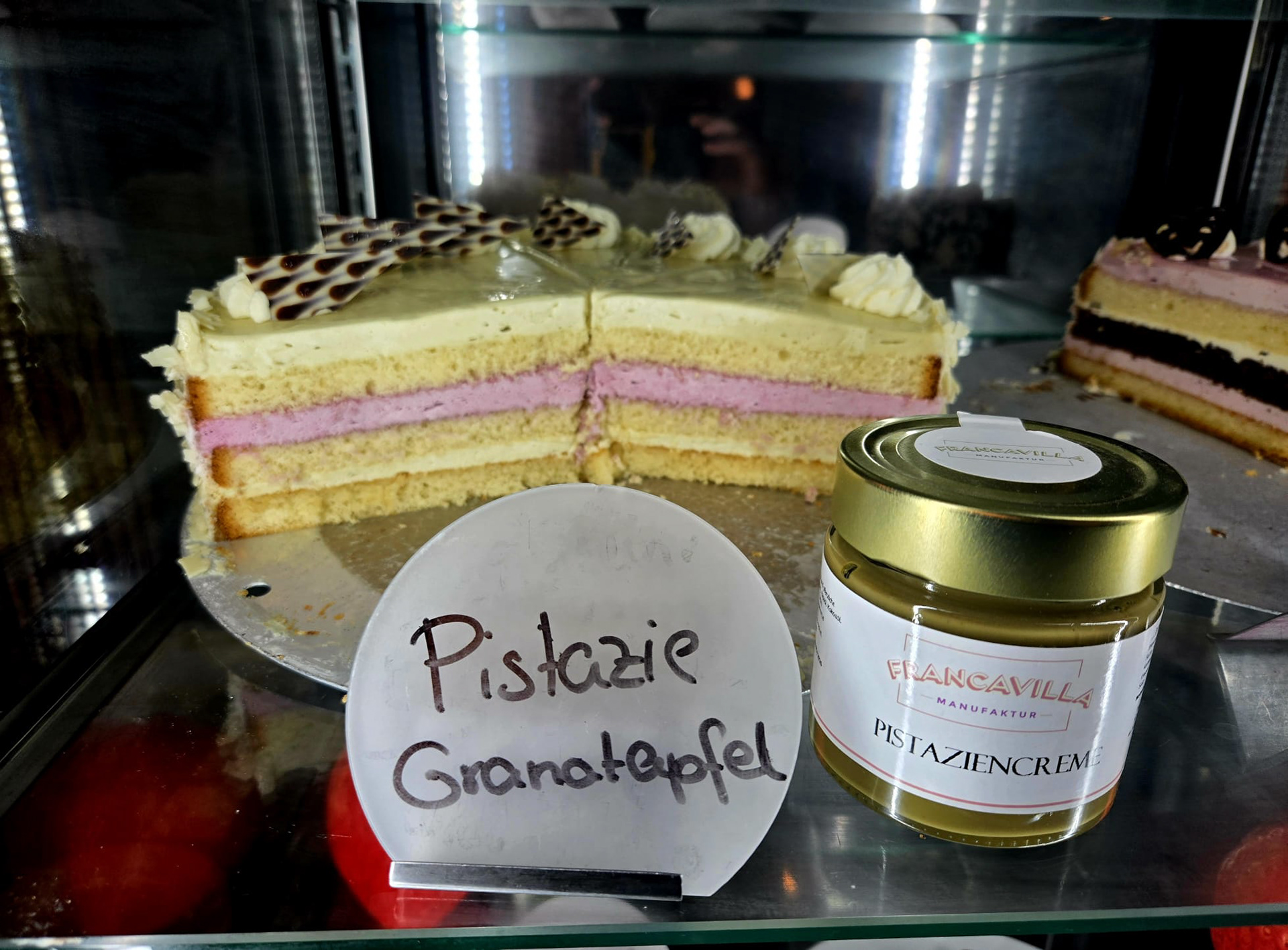 Und zum Nachmittagskaffee eine leckere Torte