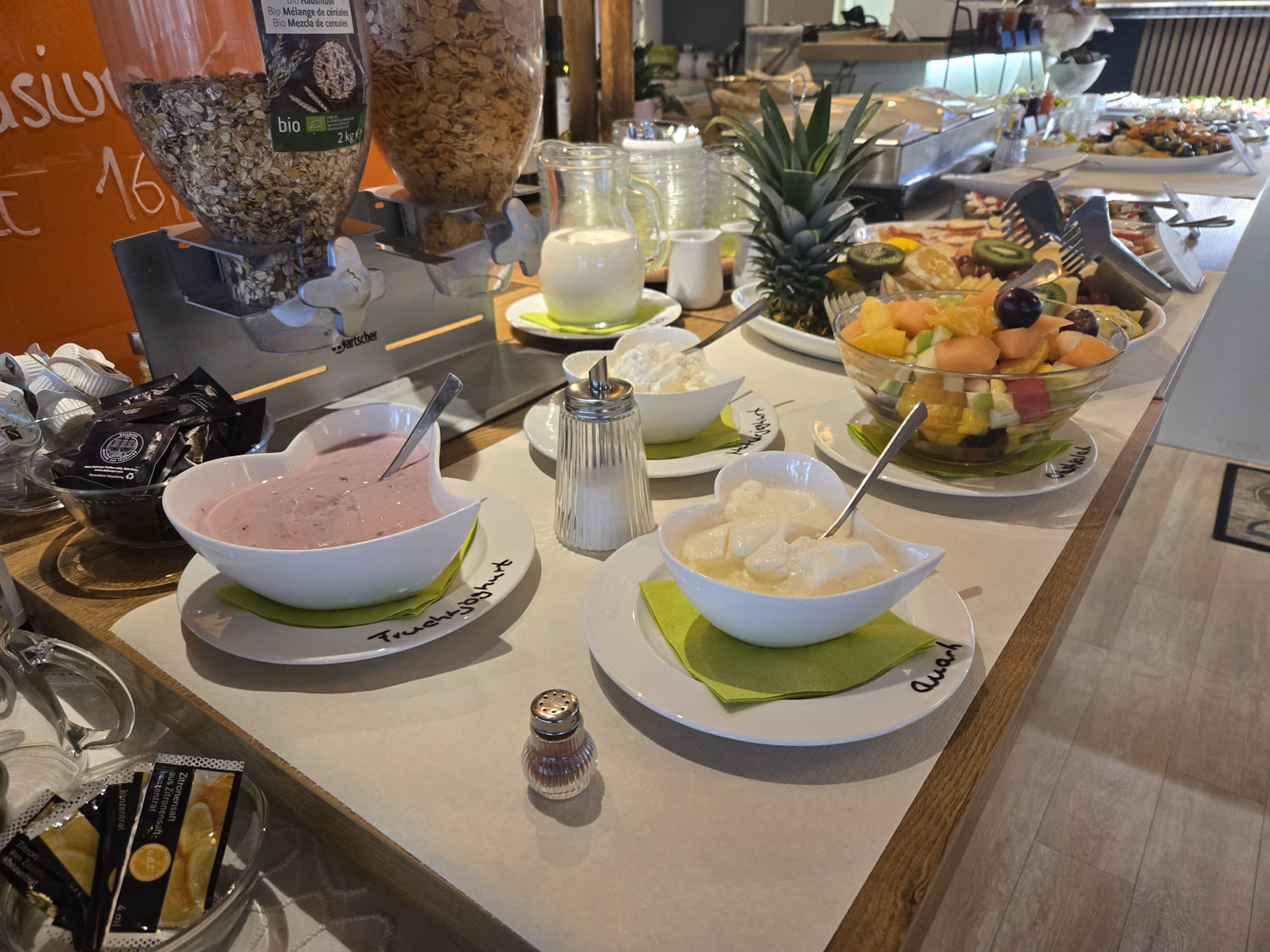 Schlemmen mit dem Frühstücksbuffet