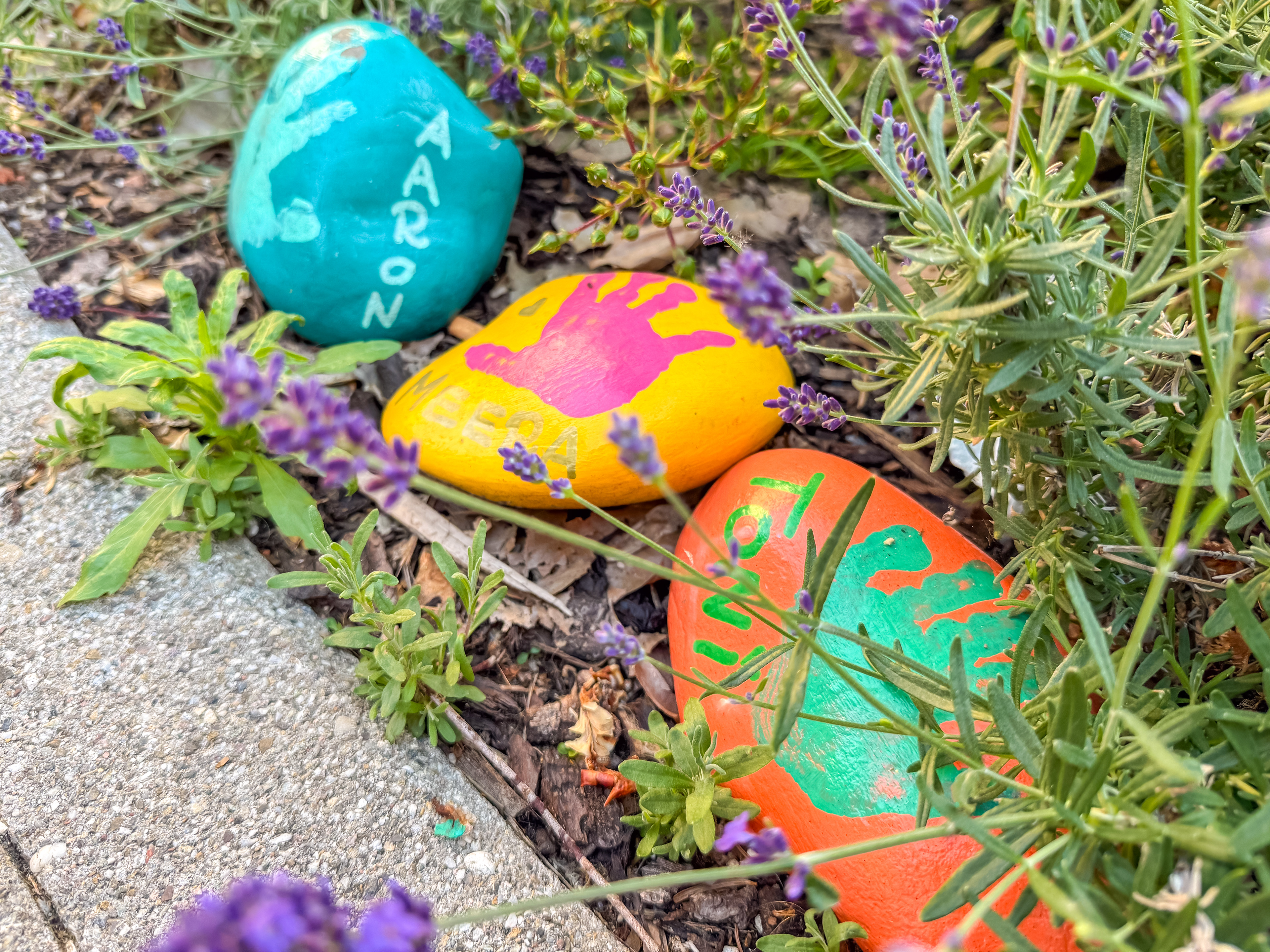 Painted rocks are apparently a thing all over the world!