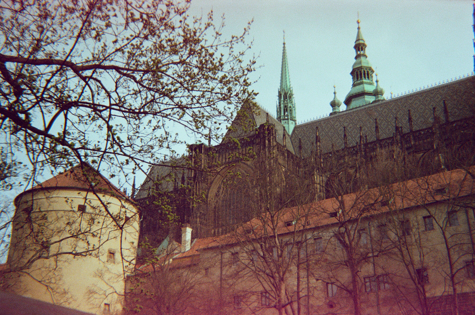 Prague Castle from Letna Park