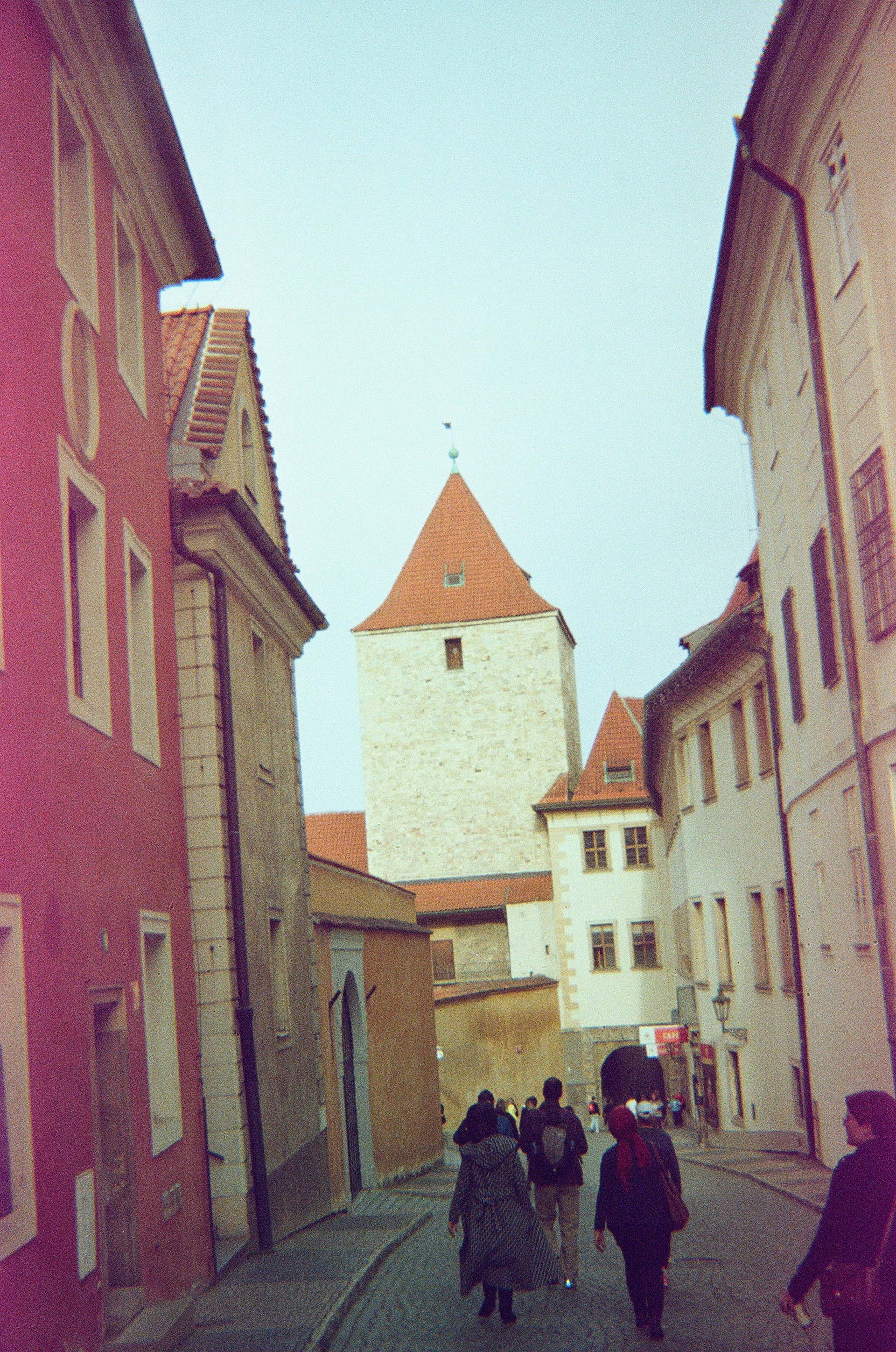 Outside Prague Castle