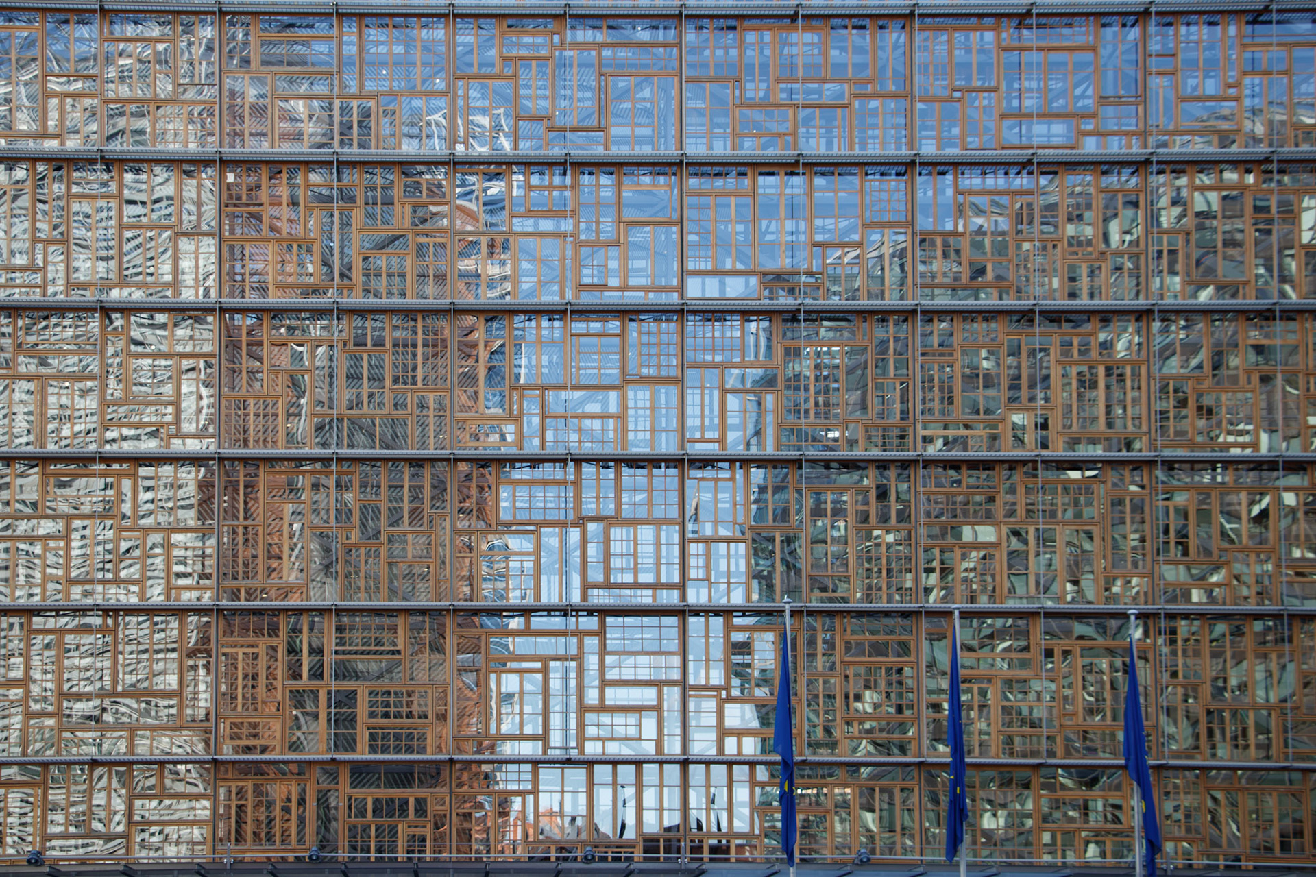 Reflection in the glass