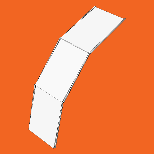 Half Arch Module Fully Unfolded