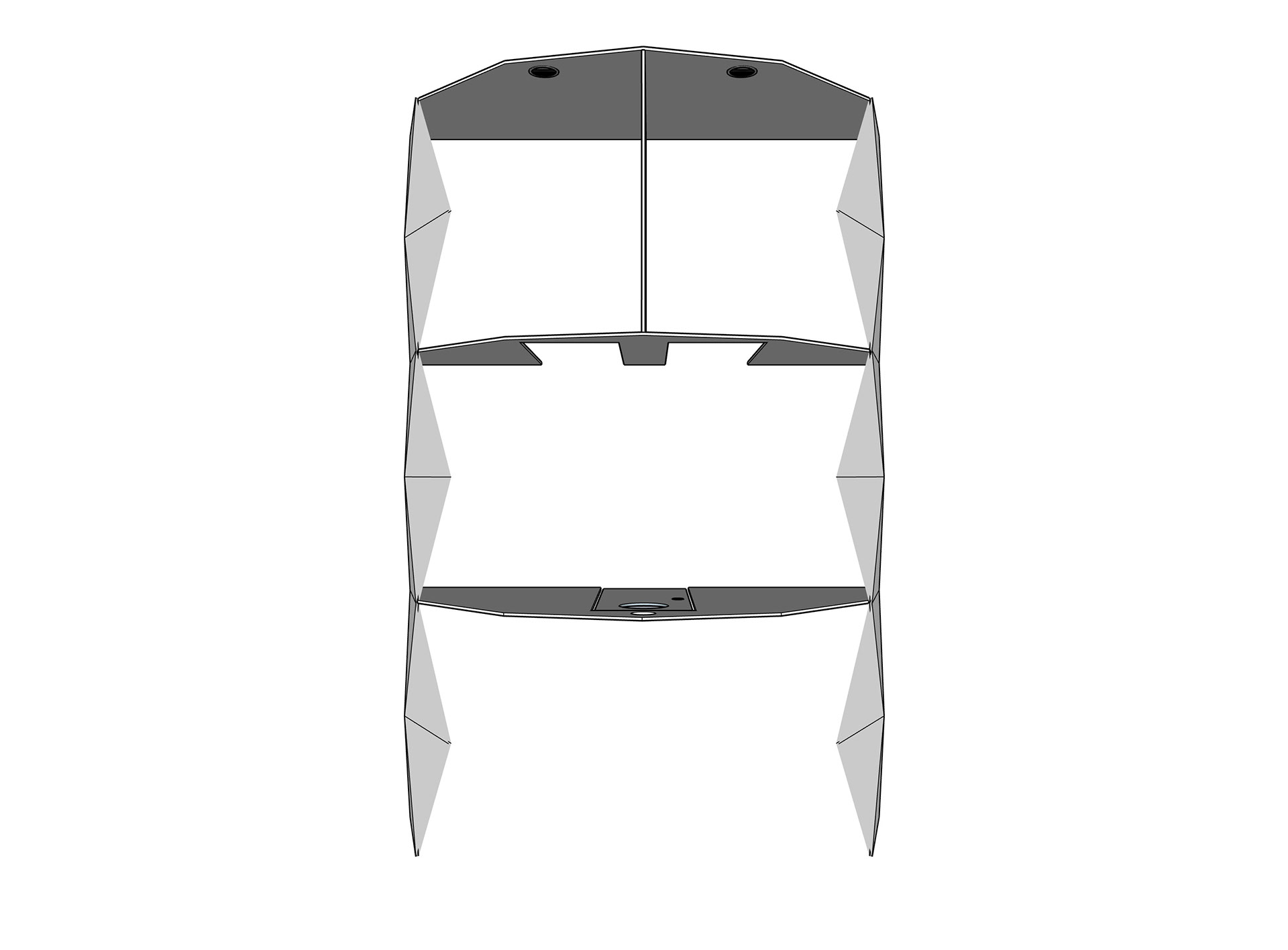 Cut Away Top View