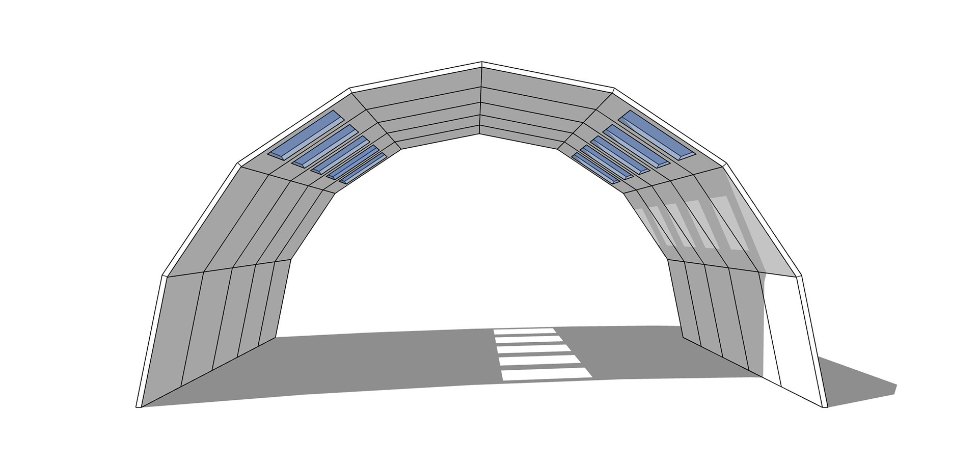 8 Panel Arch