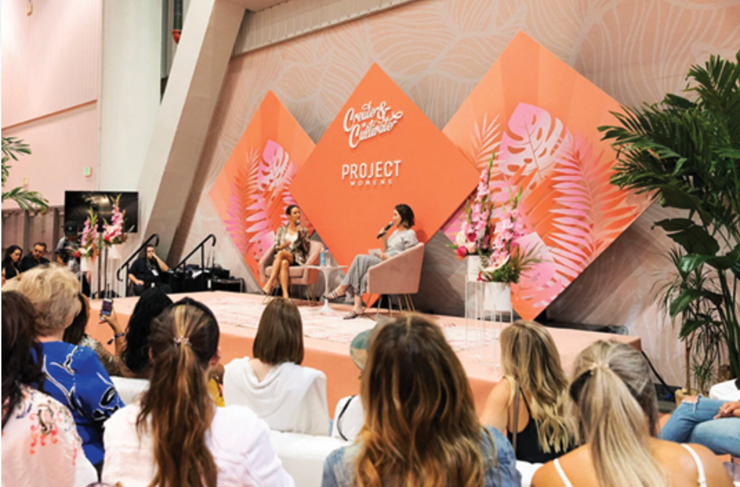 PROJECT Women's x Create & Cultivate Education Stage