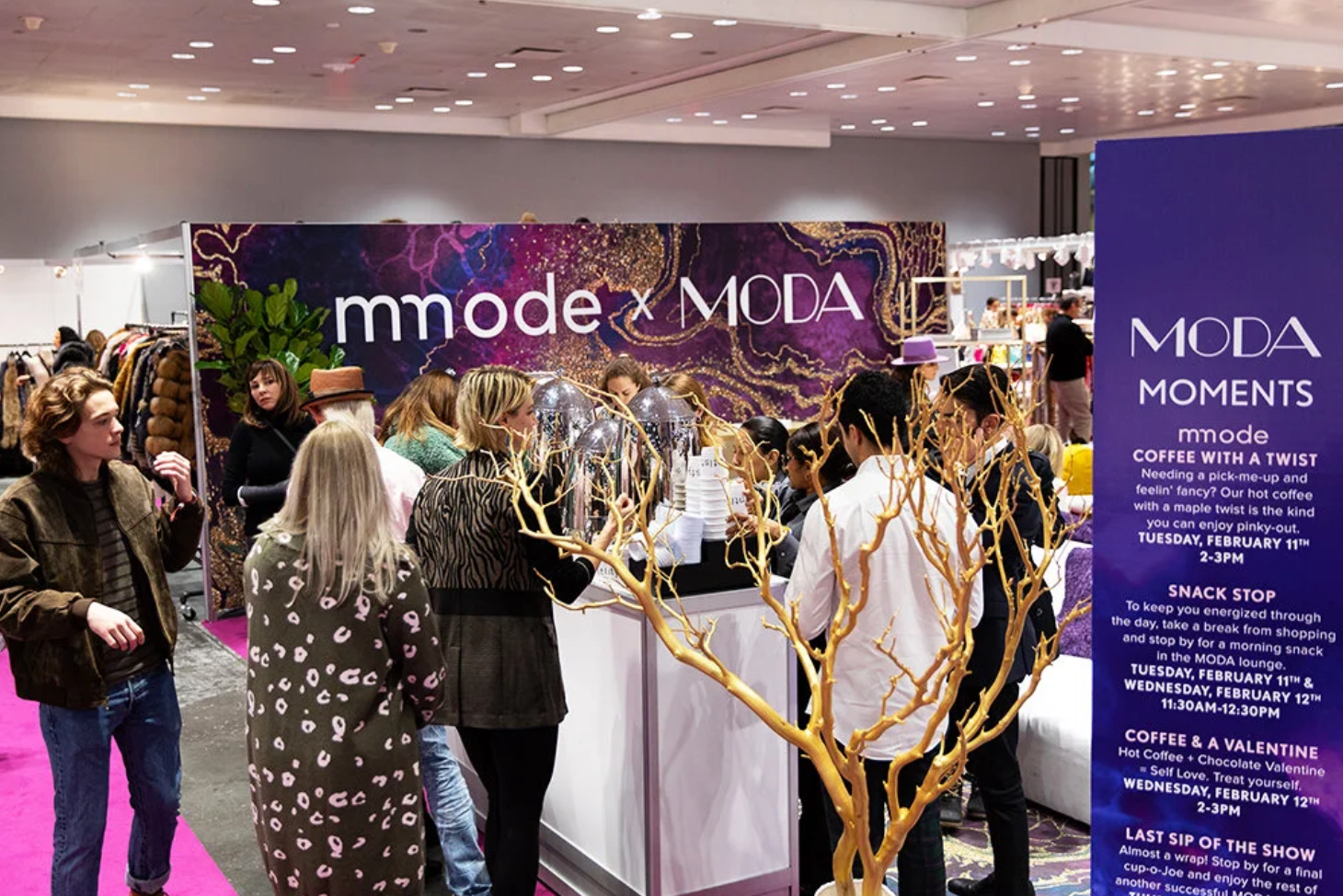 MODA Moments Networking Lounge