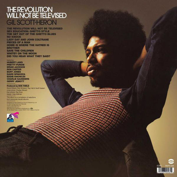 Gil Scott-Heron "The Revolution Will Not Be Televised" Album Cover