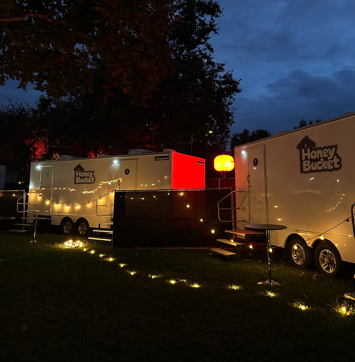Lighting the restroom area.