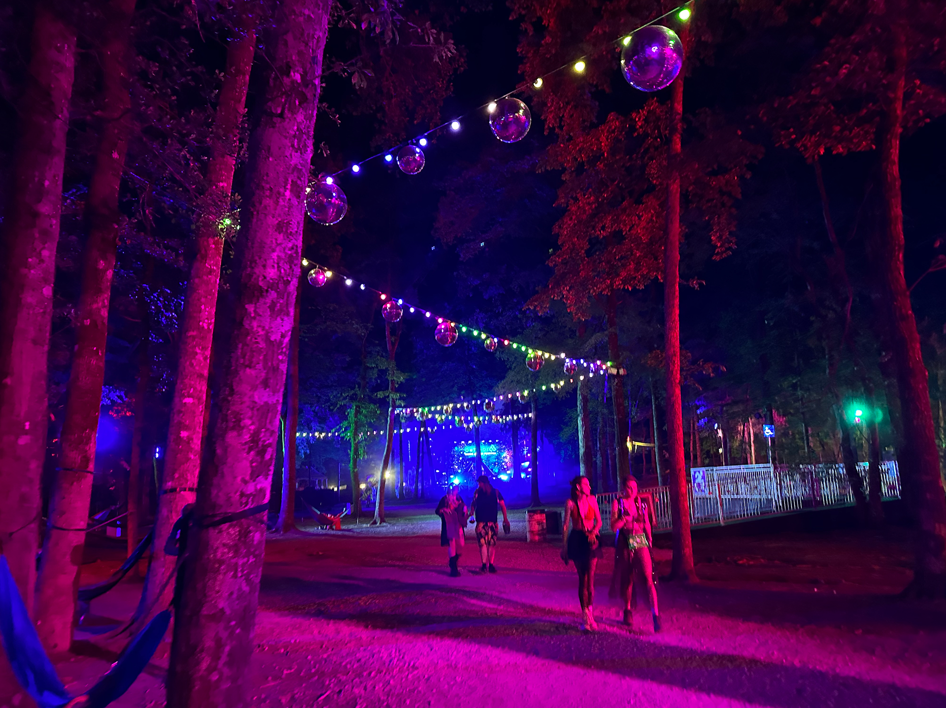 Another look at "Where in the Woods" with the UFO EDM stage in the distance.