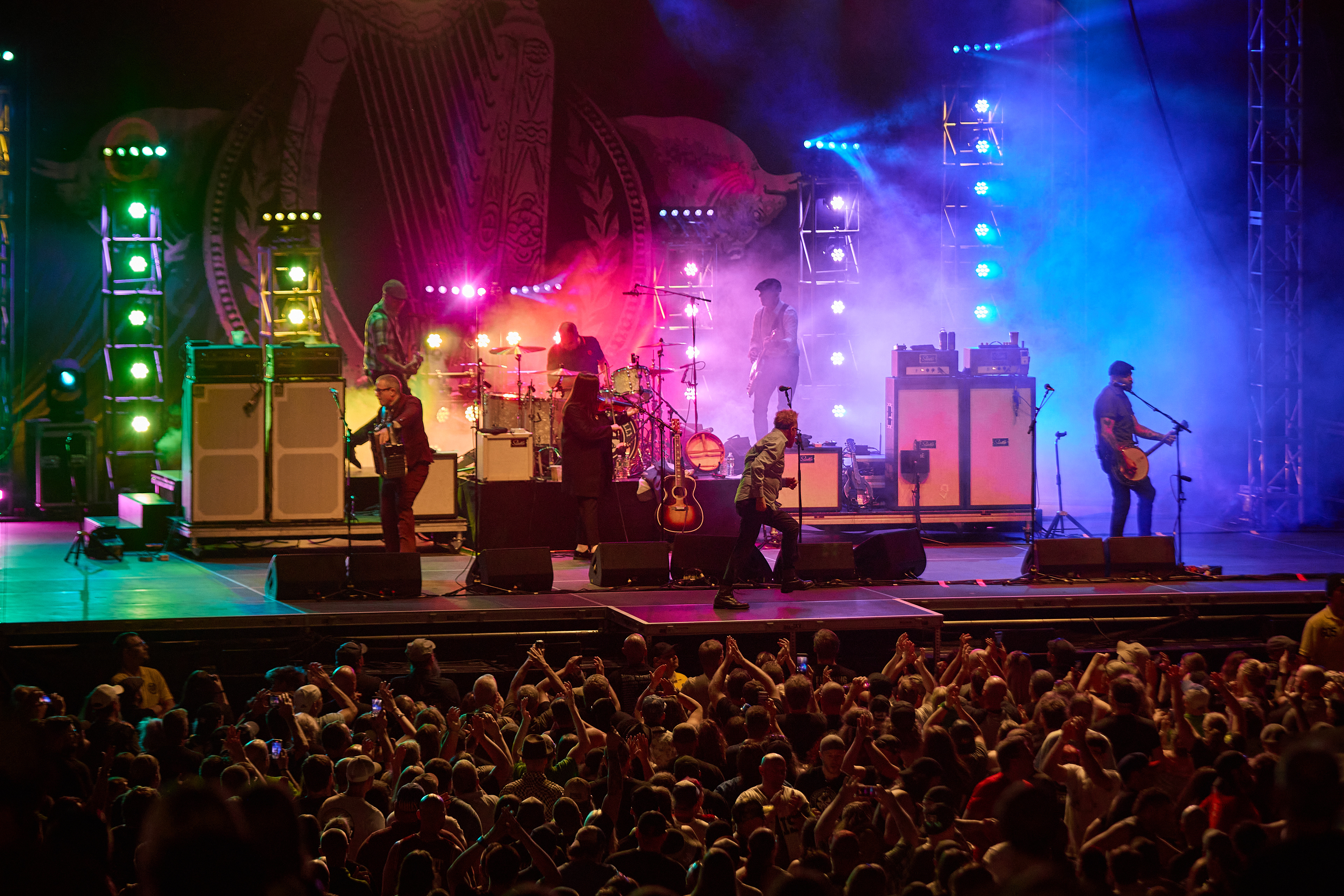 Flogging Molly Concert Photo by Jordan Oscar