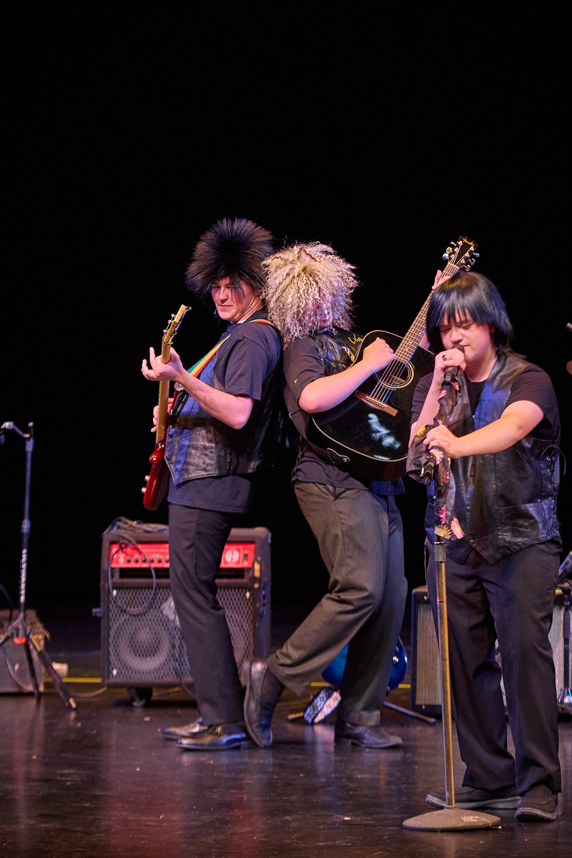 "School of Rock" Rehearsal Photo by Jordan Oscar