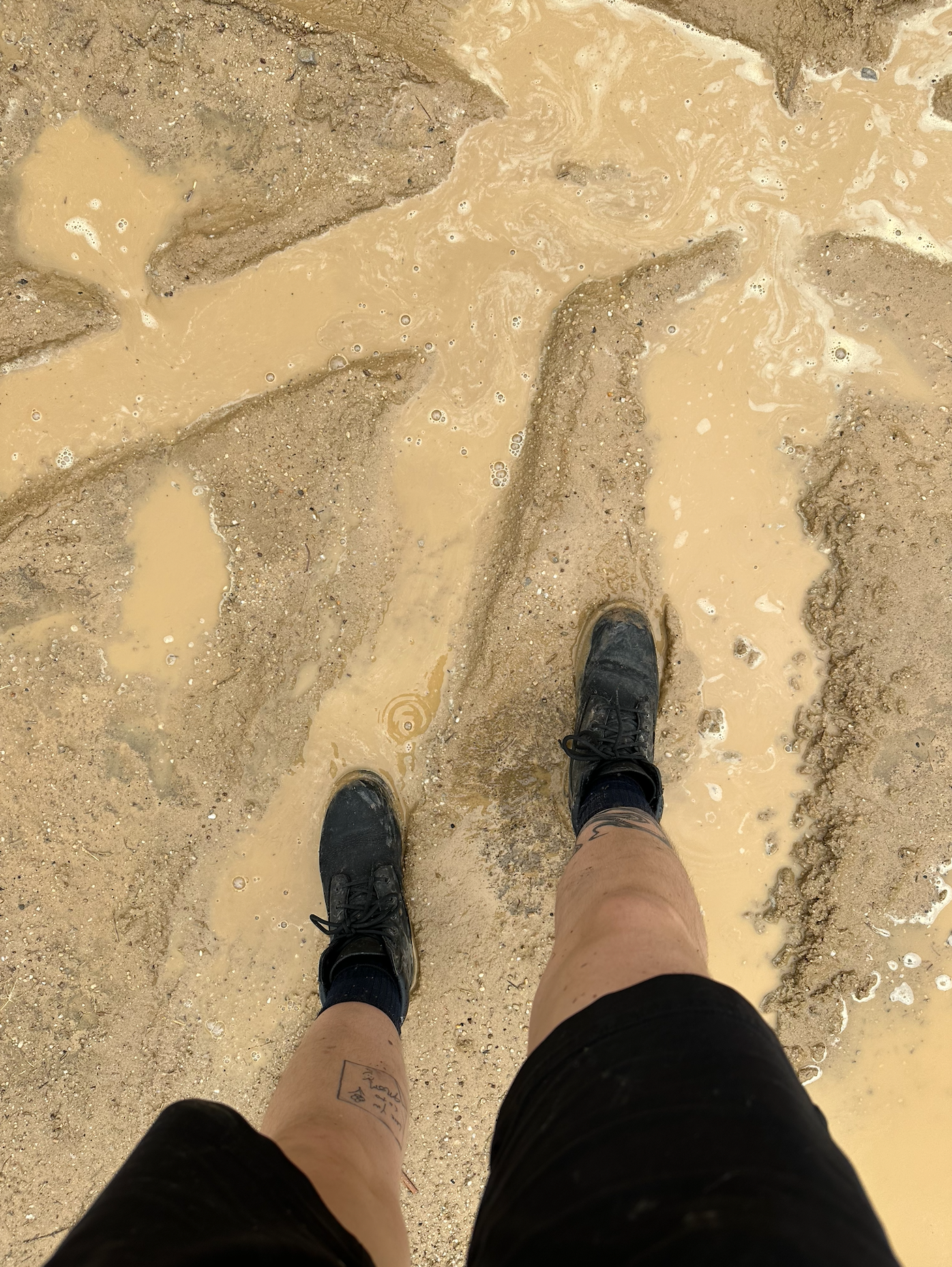 Look at all that mud! Good thing so many of our lights are IP rated!