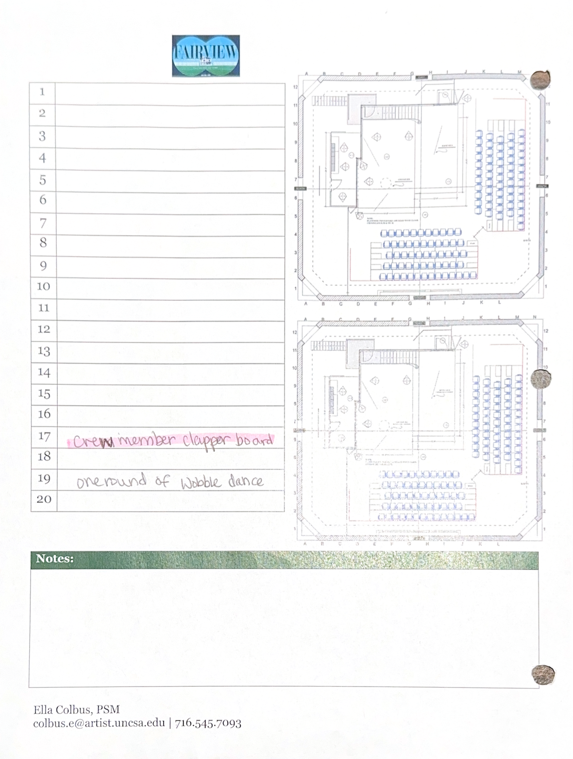 Slip sheet for the transition.