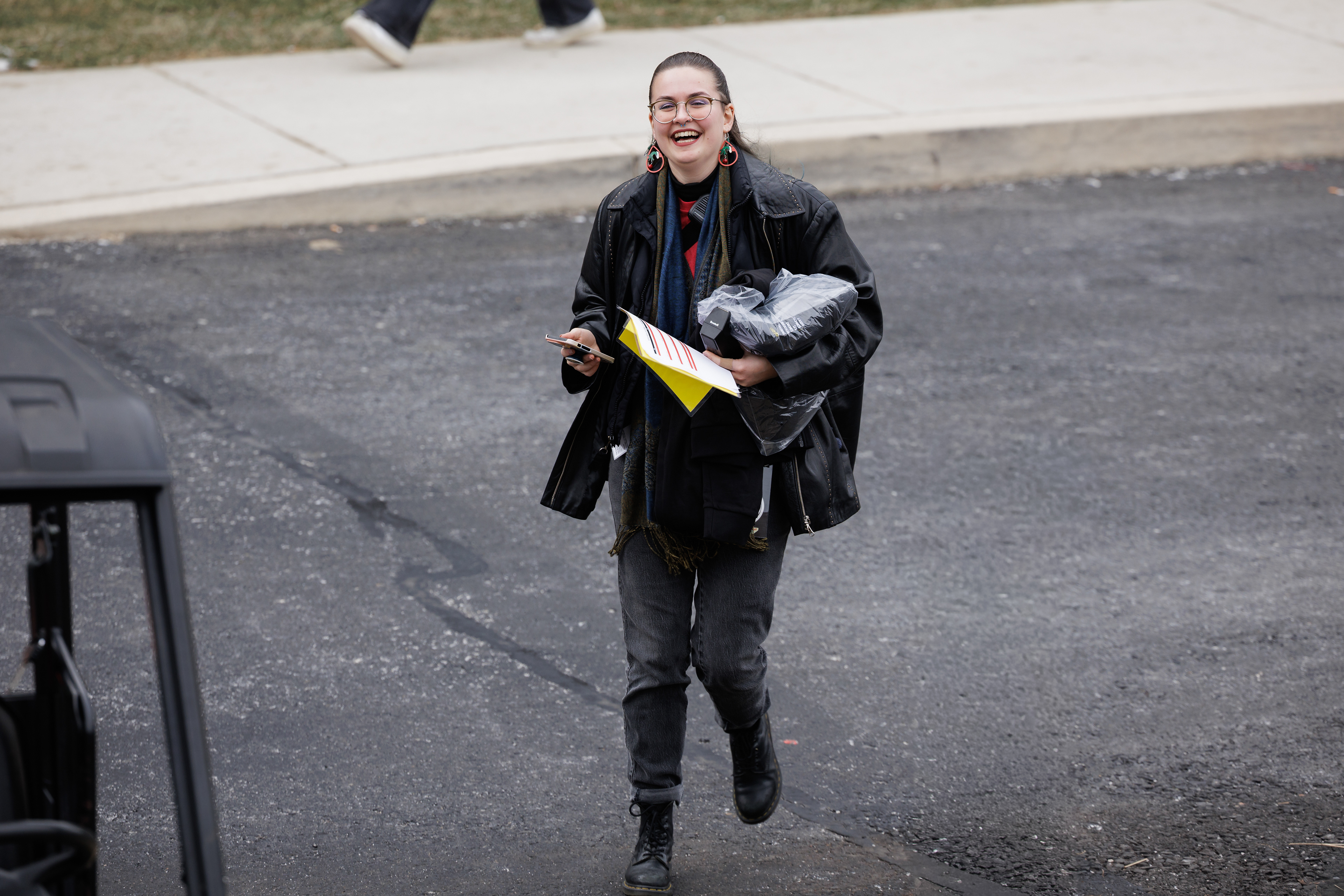 On my way! Photo by Paige Durborow