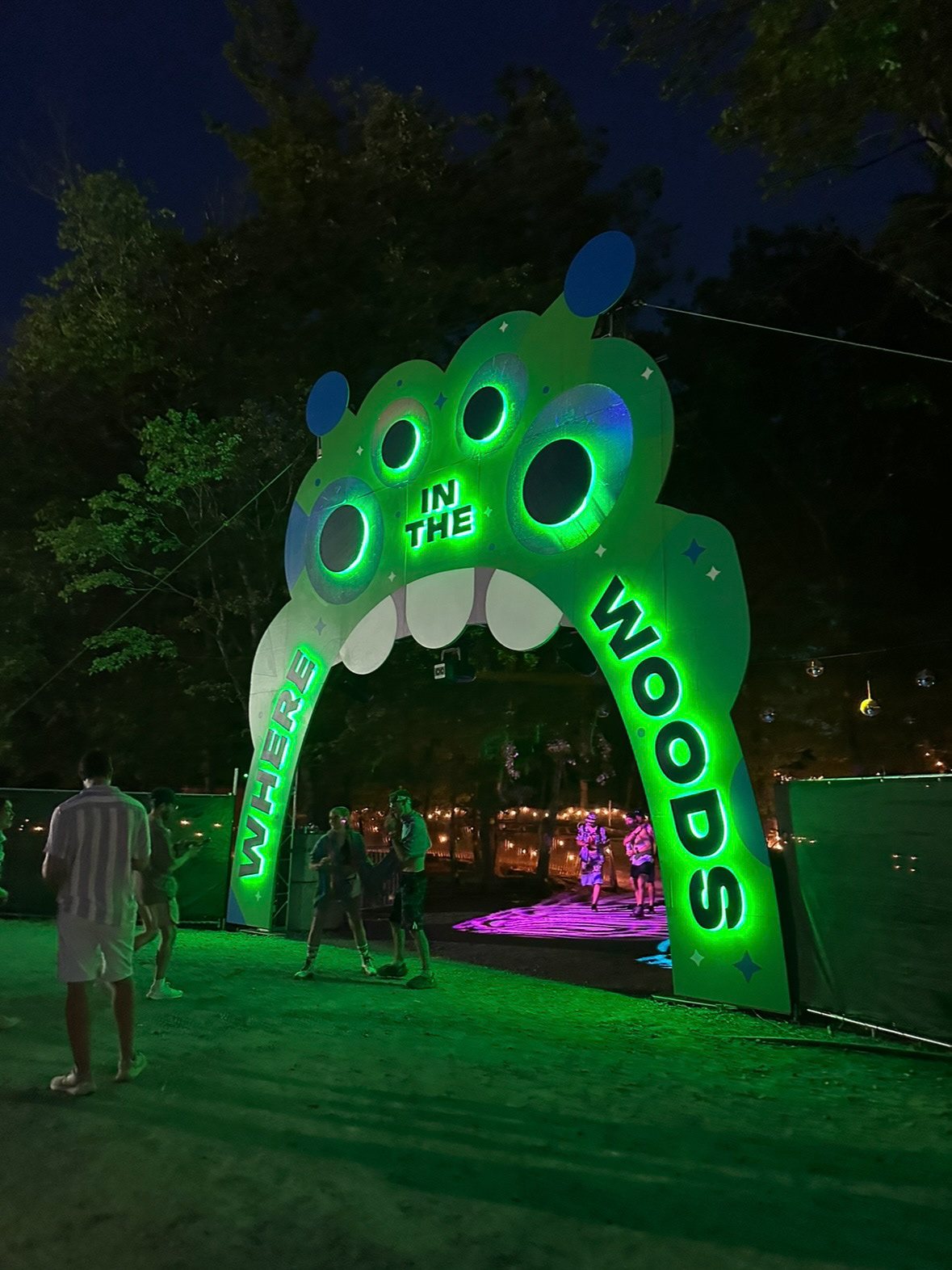 The entrance to Where in the Woods!