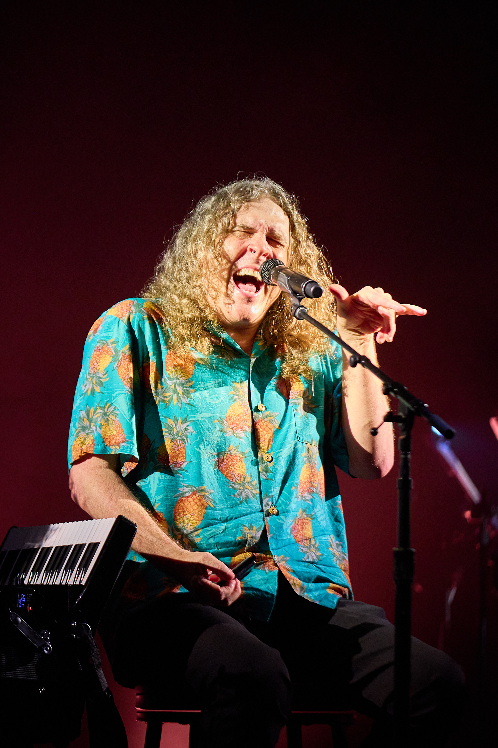 Weird Al Concert Photo by Jordan Oscar