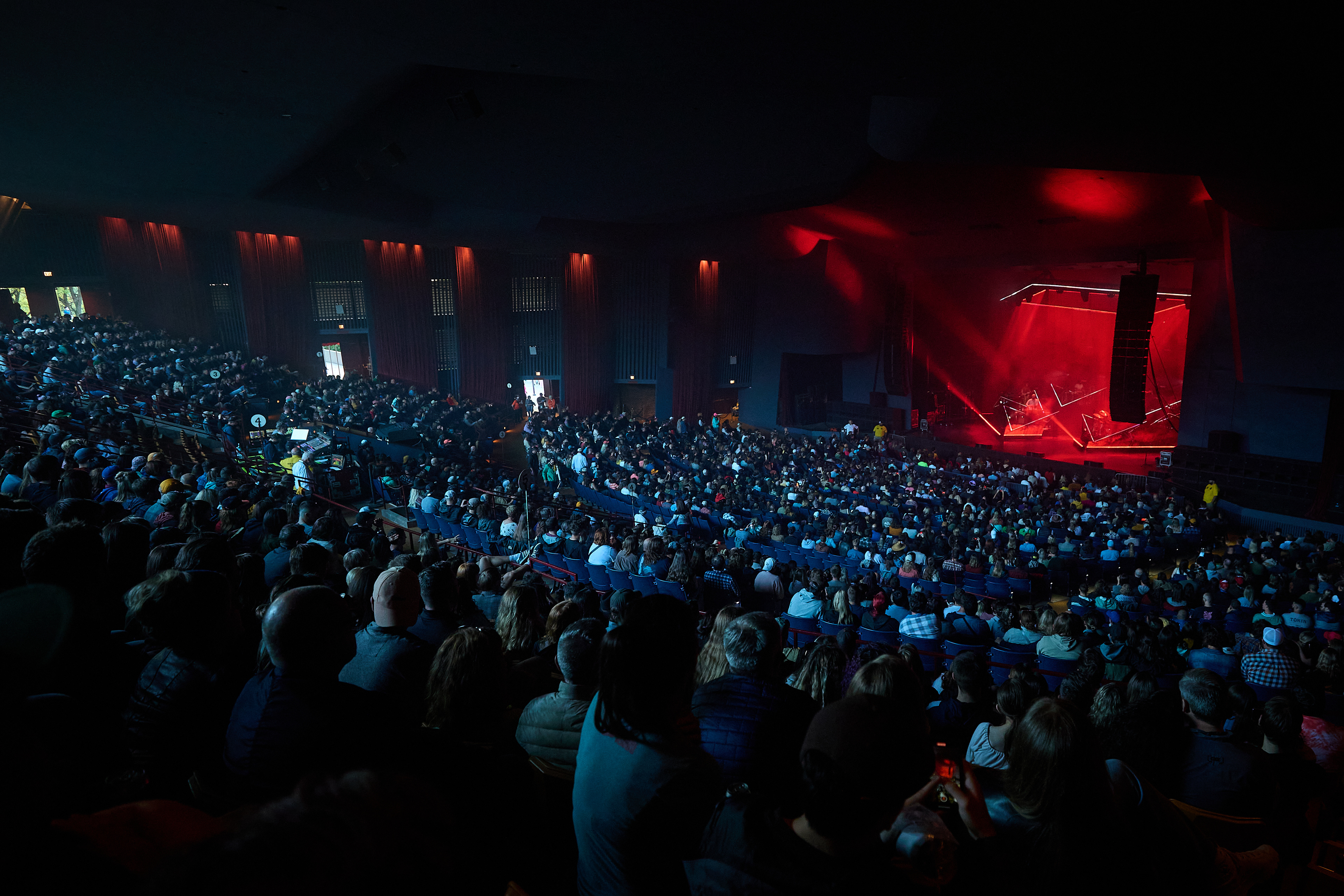Bon Iver Concert Photo by Jordan Oscar