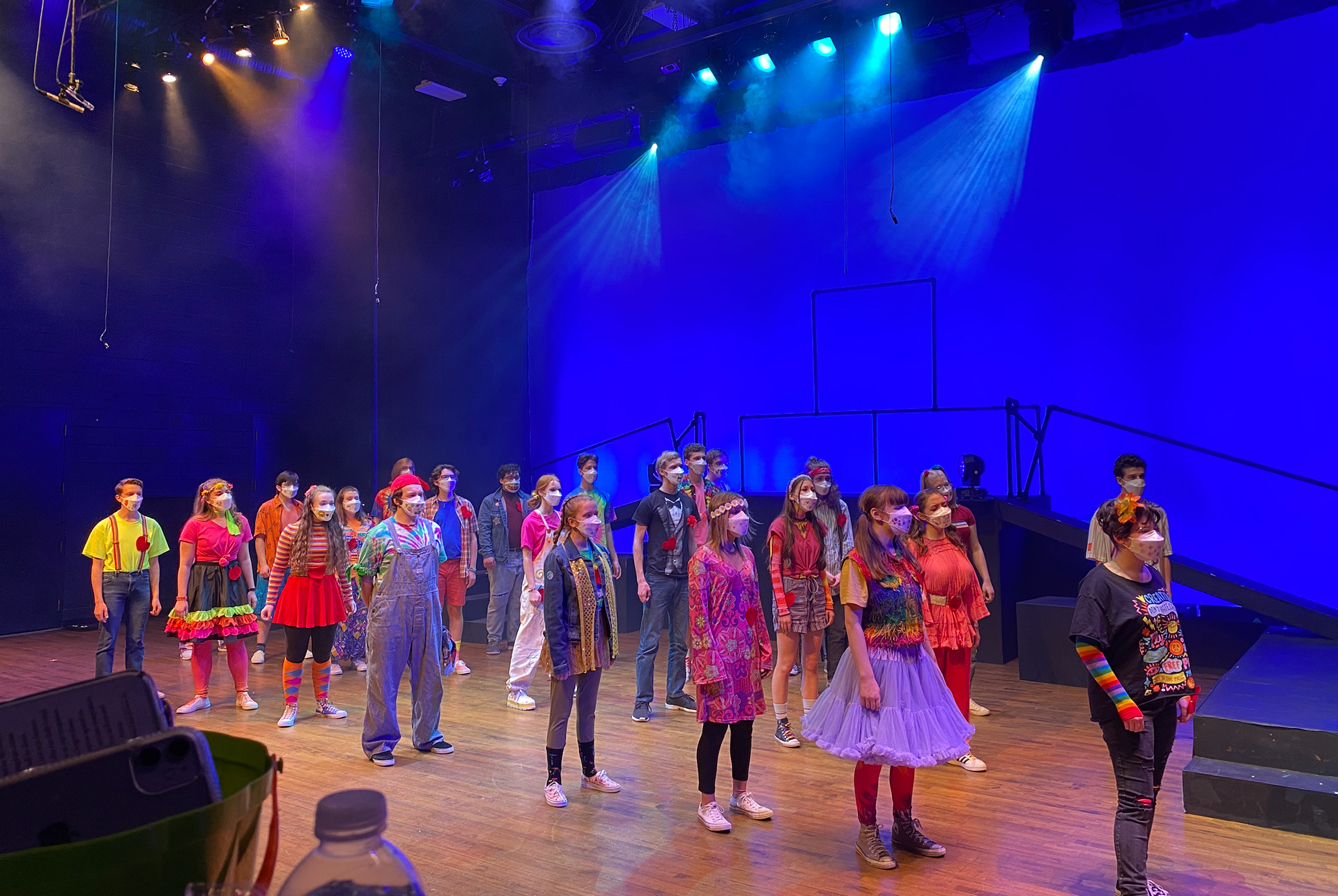 "Godspell" Behind the Scenes Photo