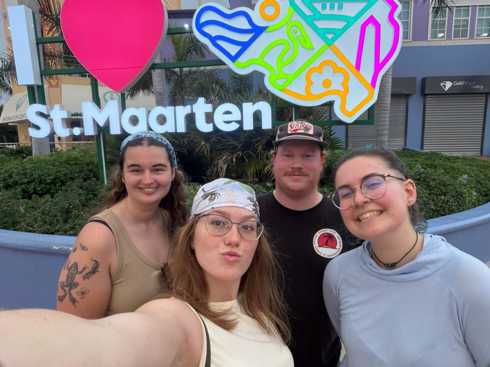 Exploring with the crew!
