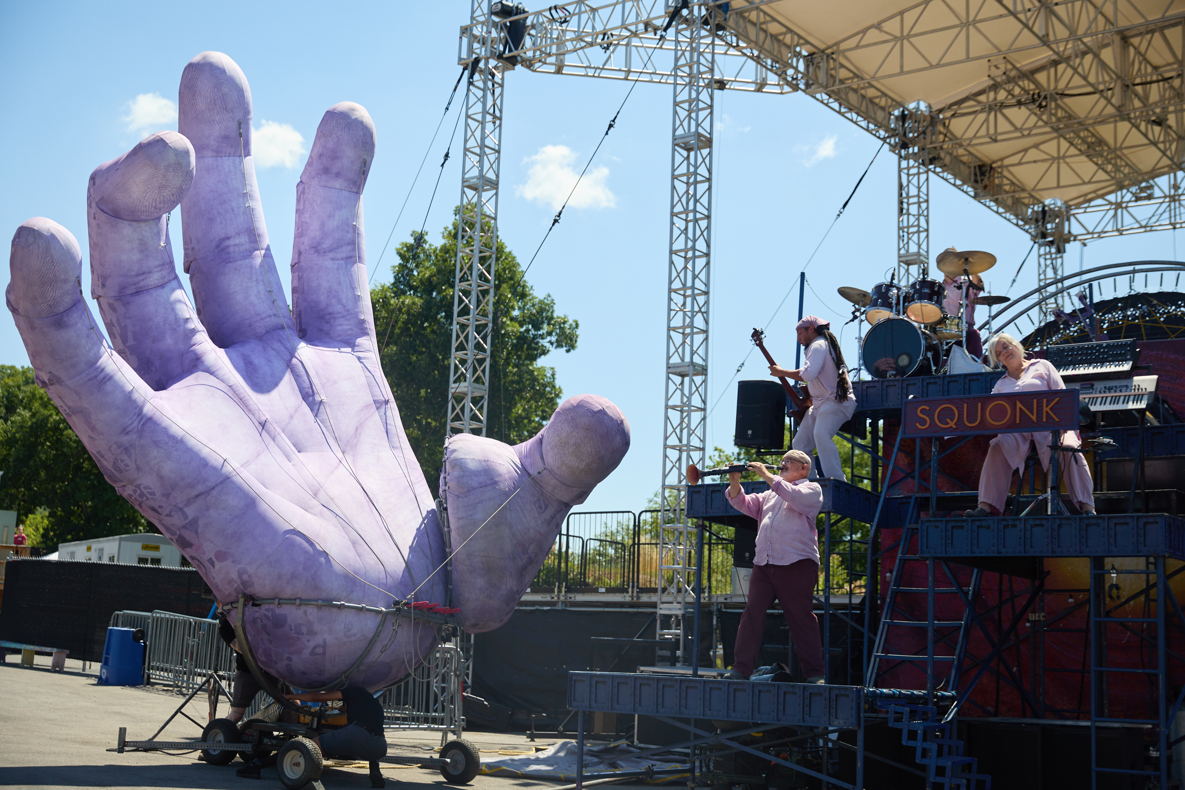 "Hand to Hand" Show Photo by Jordan Oscar
