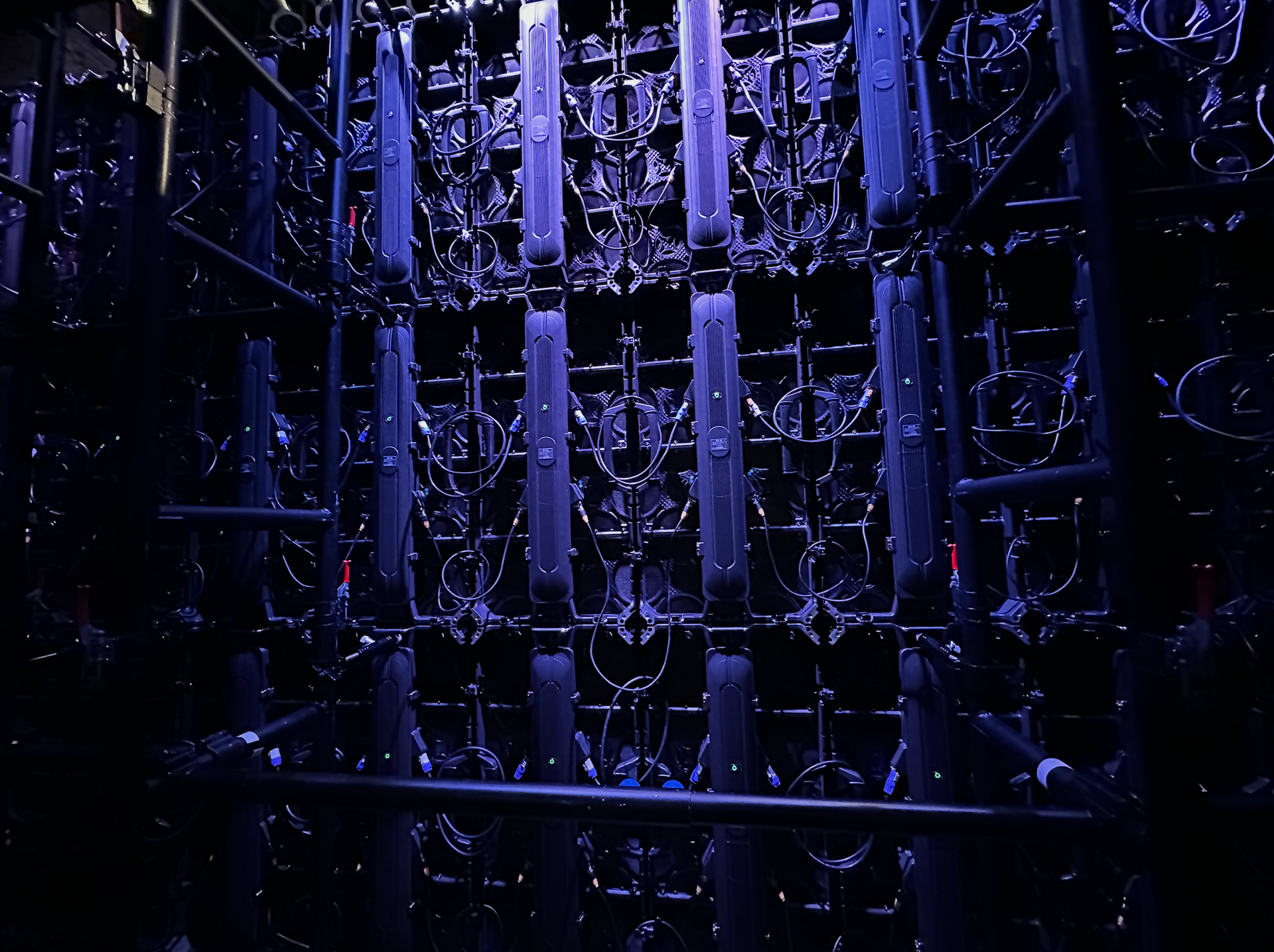 Video wall build
