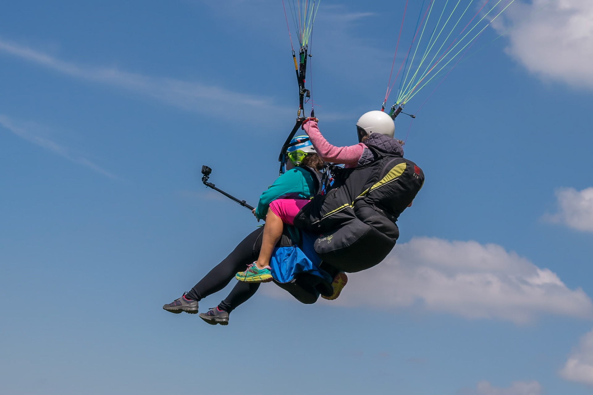 Annecy, France. 11th July, 2018. Paragliding start at Annecy Lac Credit: Fabrice Jolivet