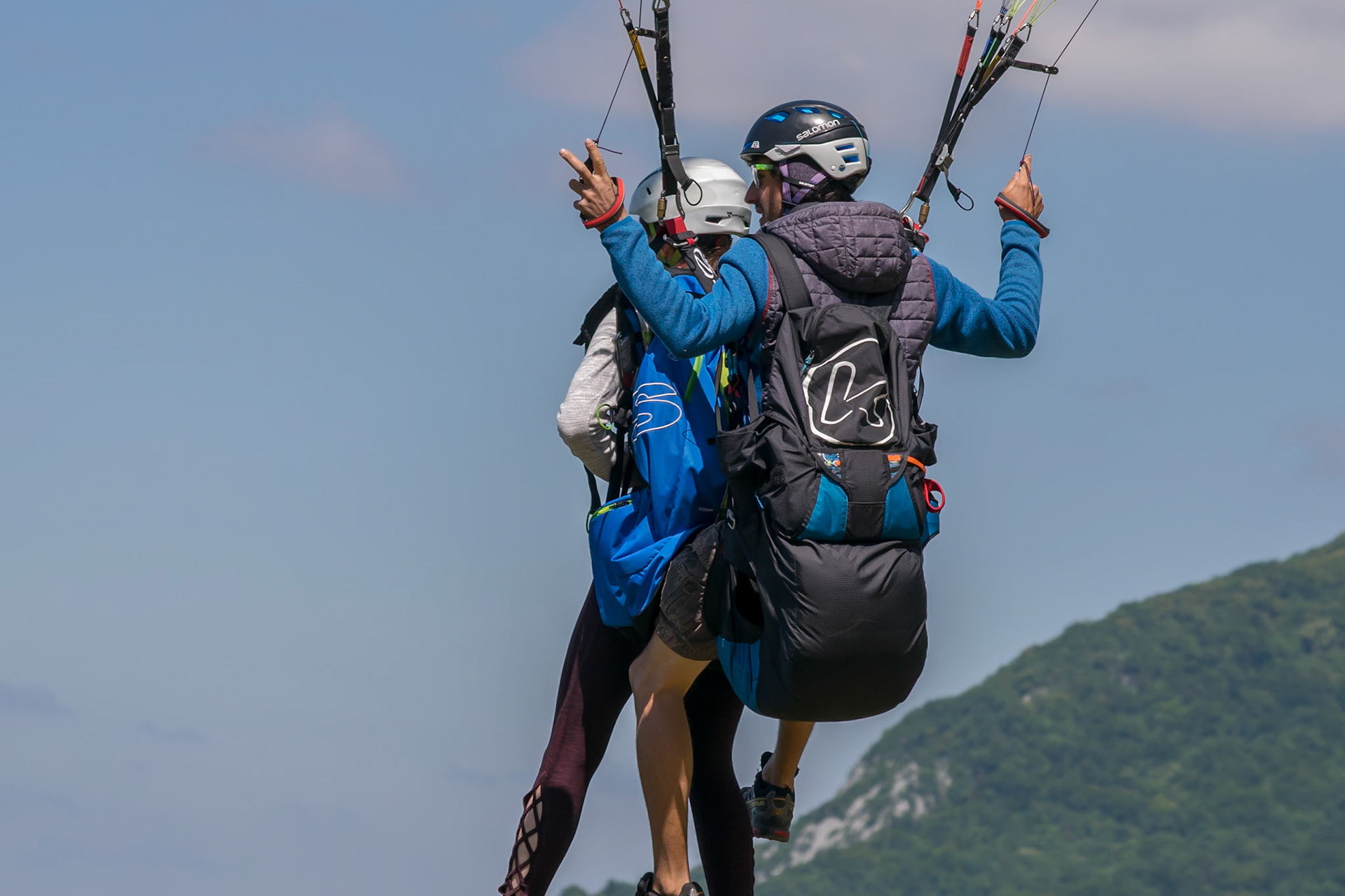 Annecy, France. 11th July, 2018. Paragliding start at Annecy Lac Credit: Fabrice Jolivet