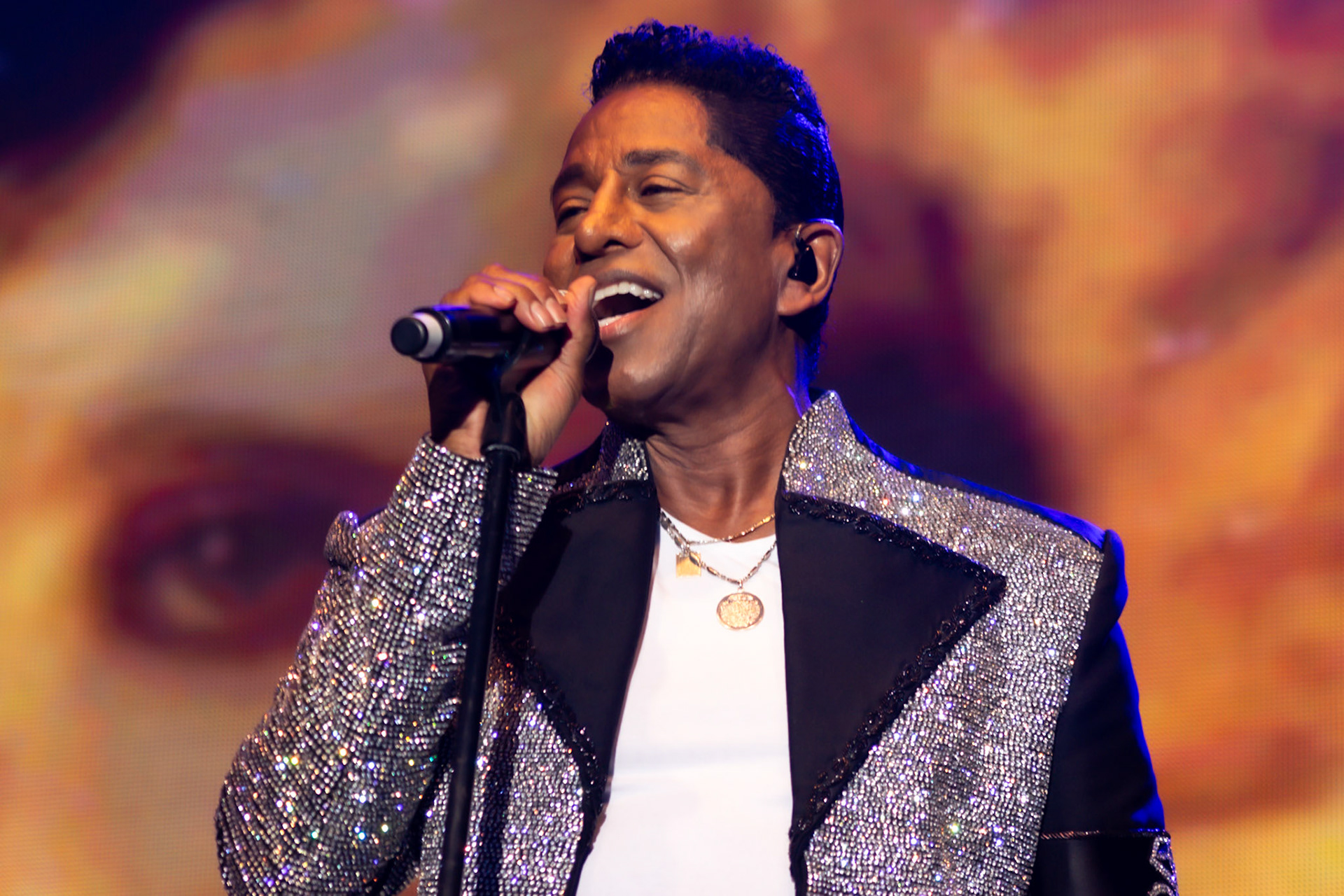 Dun Laoghaire, Ireland. 3rd August, 2018. The BeatYard Festival with Jacksons. Featuring: Jermaine Jackson Credit: Fabrice Jolivet/Alamy Live News