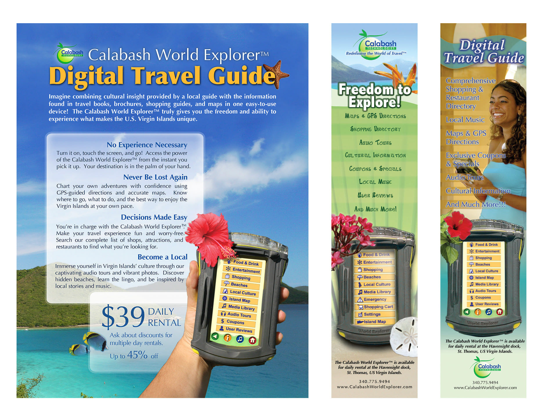 In-Flight Magazine Ads – Calabash World Explorer