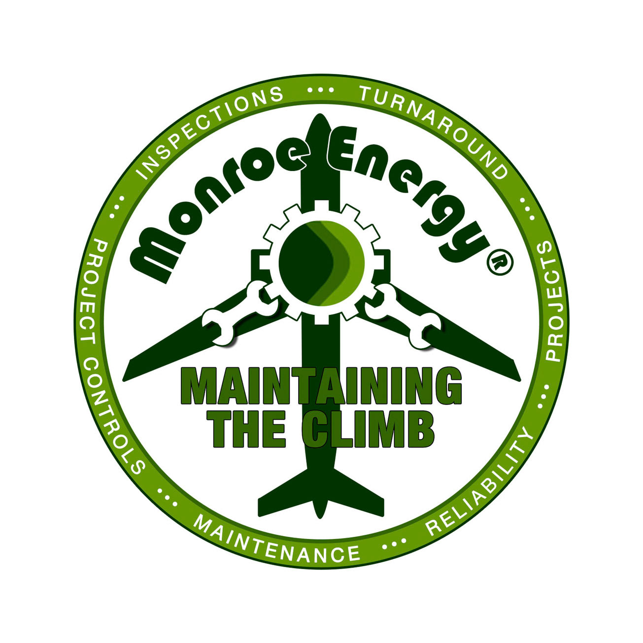 Monroe Energy – Maintenance Dept Hard Hat Sticker