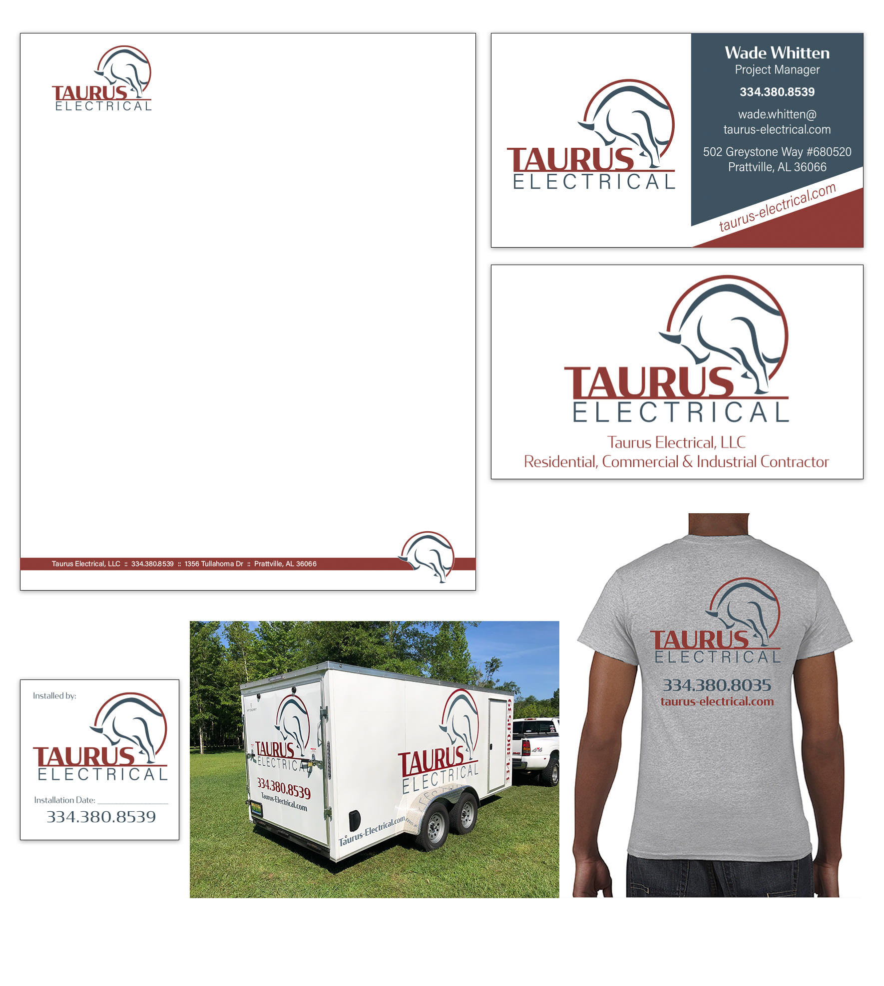 Taurus Electrical LLC is a locally owned and operated electrical contractor, servicing south  Alabama since 2001. Their clientele consists of residential and commercial customers, as well as marine installations. The company brand is meant to convey boldness, strength of character, and unparalleled expertise.