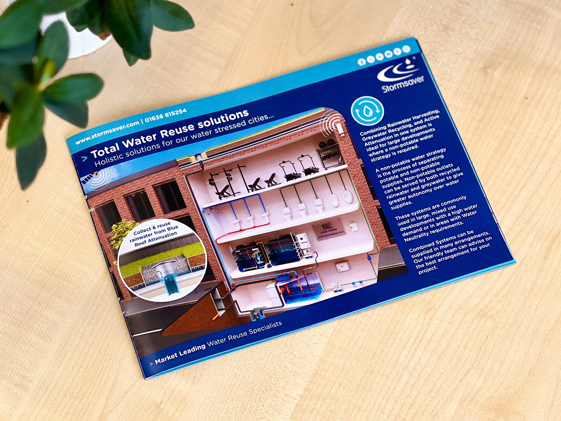 3D system schematics, used within commercial brochure