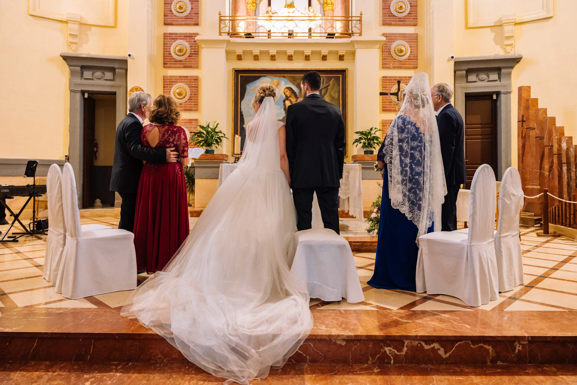 Boda en santuario de santa maría magdalena en Novelda