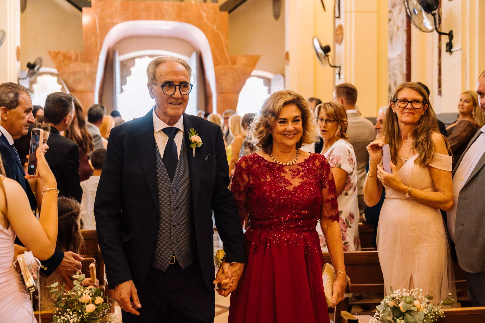 Boda en santuario de santa maría magdalena en Novelda