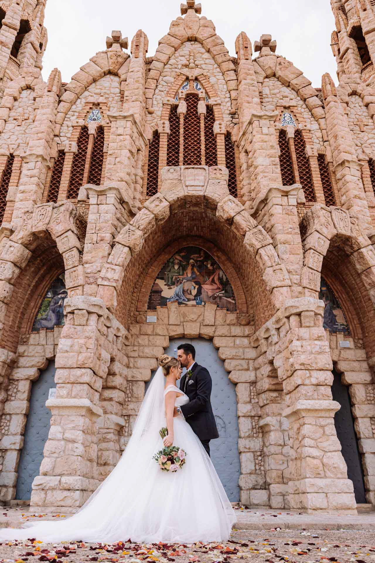 Boda en santuario de santa maría magdalena en Novelda