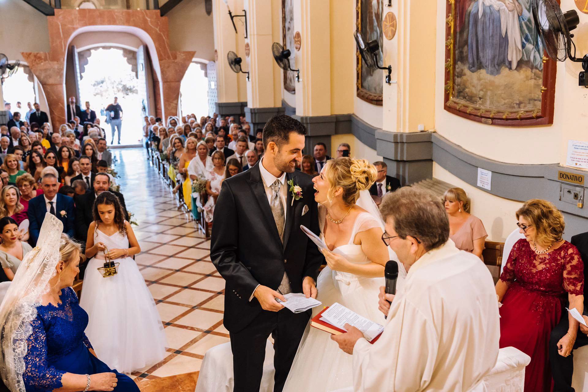 Boda en santuario de santa maría magdalena en Novelda