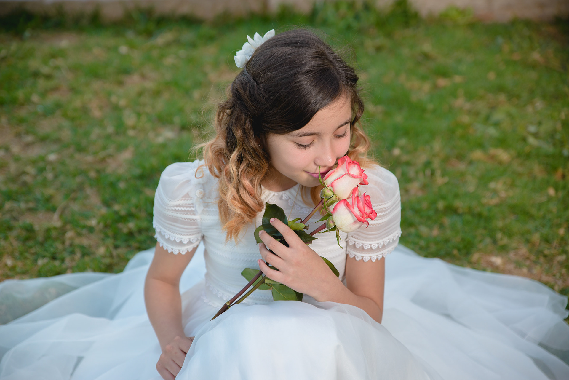 Nicole | Fotógrafo de Comunión 