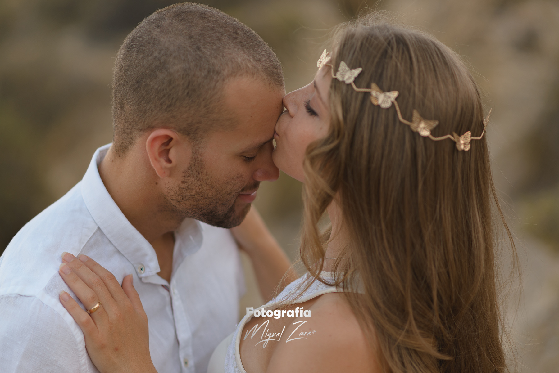 Fotografía de pareja en Alicante con Giulia y Fernando