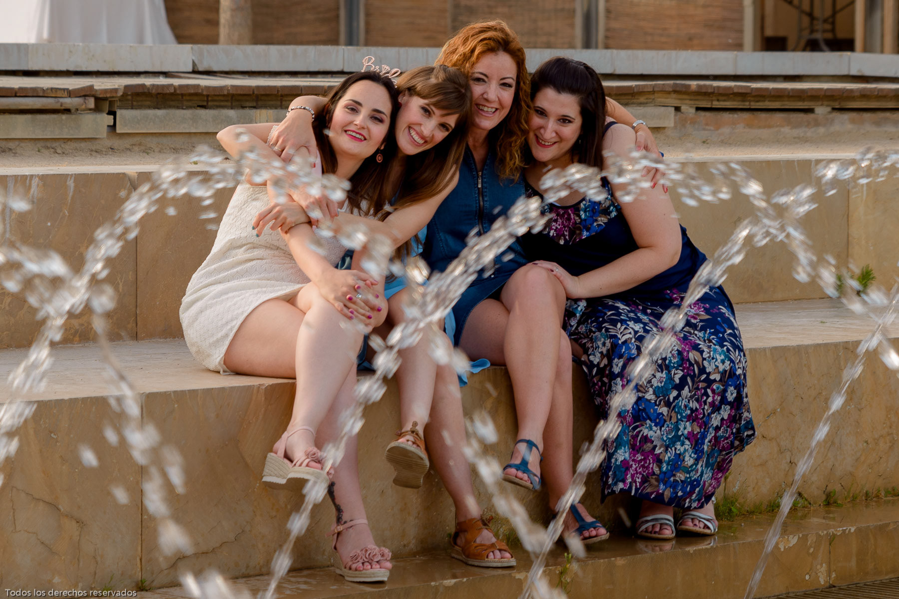 fotografía deamigas en exteriores 