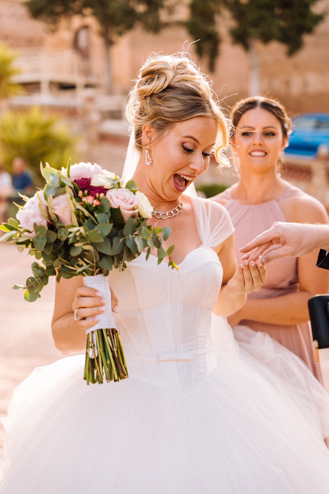 Boda en santuario de santa maría magdalena en Novelda