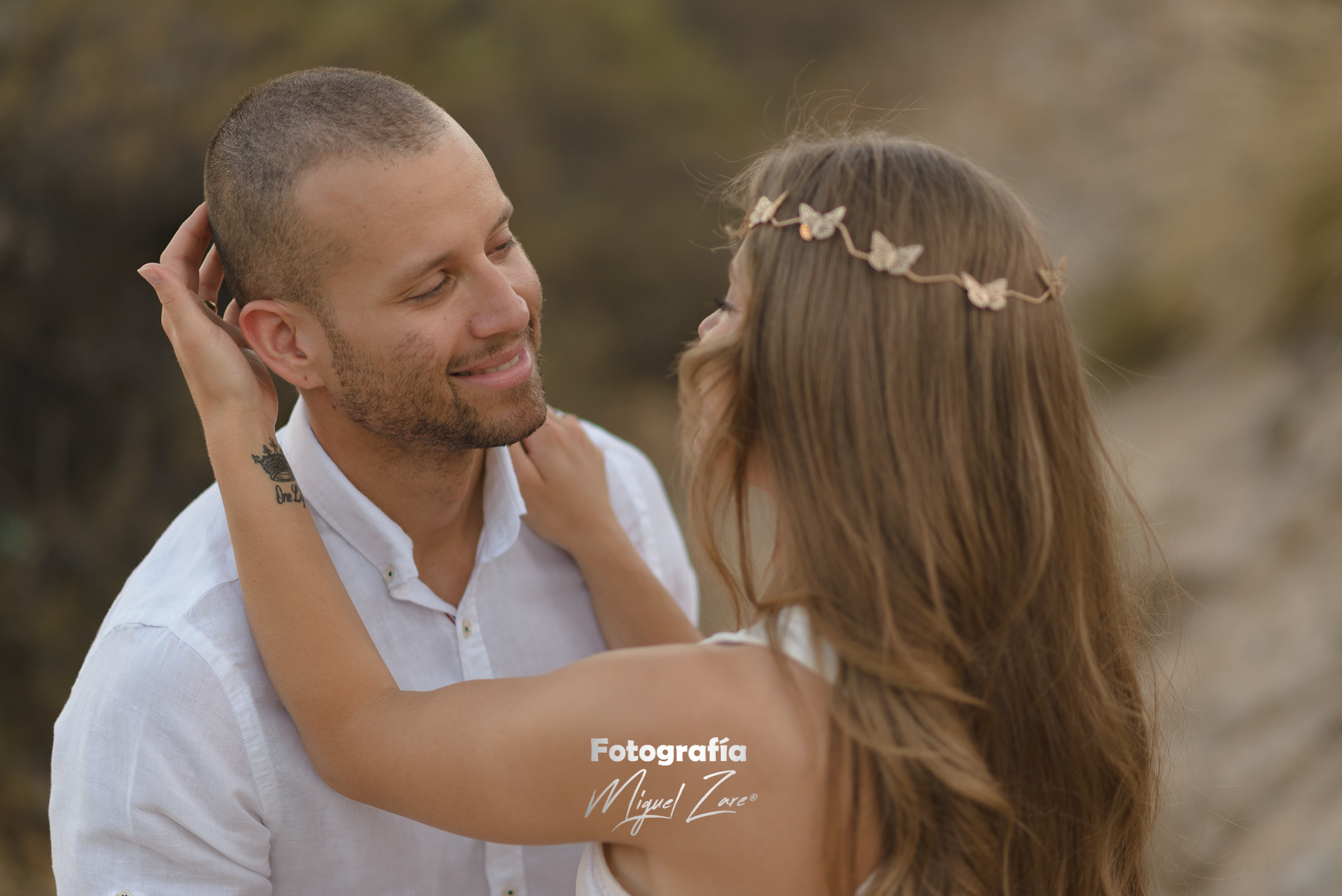 Fotografía de pareja en Alicante con Giulia y Fernando